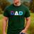 Disney Frozen Elsa Anna Olaf Dad Father's Day Birthday Men's Casual T-Shirt Forest Disney Frozen Elsa Anna Olaf Dad Father's Day Birthday Men's Casual T-Shirt Forest