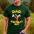 Disney Mickey & Friends Goofy Dad Of The Birthday Boy Men's Casual T-Shirt Forest