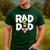 Disney Rad Dad Men's Casual T-Shirt Forest