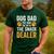 Dog Dad The Man The Myth The Snack Dealer Men's Casual T-Shirt Forest