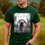 Dog Mom Dad Alien Selfie Weimaraner UFO For Men Women Men's Casual T-Shirt Forest