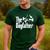The Dogfather Dog Dad Dog Lover Men's Casual T-Shirt Forest