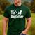 The Dogfather Tee Dad Dog Lover Chihuahua Men's Casual T-Shirt Forest