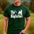 The Dogfather Tee Fathers Day Dad Dog Lover Schnauzer For Men Women Girls Kids Men's Casual T-Shirt Forest