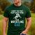 I Dont Do That Keep Calm Things Im a Wrestling Dad Men's Casual T-Shirt Forest
