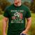 Doodle Dad Goldendoodle Regular Dad But Cooler American Flag Men's Casual T-Shirt Forest