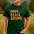 Dope Father African Pride Dad Papa Daddy Fathers Day Men's Casual T-Shirt Forest Dope Father African Pride Dad Papa Daddy Fathers Day Men's Casual T-Shirt Forest