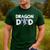 Dragon Dad Daddy Father's Day Dragon Men's Casual T-Shirt Forest