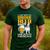 Drink Beer & Hang With My Frenchie French Bulldog Dad For Men Women Men's Casual T-Shirt Forest