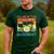 Drumming Basement Drum Set Drummer Rock Dad Grandpa Men's Casual T-Shirt Forest