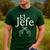 El Jefe Shirt The Boss Mexican Guns Dad For Men Men's Casual T-Shirt Forest