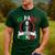 El Papa Mas Chingon Mexican Dad Husband Regalo Flag Men's Casual T-Shirt Forest