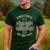 Emotional Support Husband Do Not Pet Dad For Men Men's Casual T-Shirt Forest