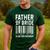 Father Of The Bride Scan For Wedding Marriage Bride Dad Men's Casual T-Shirt Forest