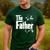 The Father New Daddy Expecting Baby T-Shirt Men's Casual T-Shirt Forest