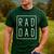 Fathers Day Shirts Rad Dad Men's Casual T-Shirt Forest Fathers Day Shirts Rad Dad Men's Casual T-Shirt Forest