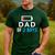 Father's Day Tee Dad Of 2 Boys Man Idea Men's Casual T-Shirt Forest