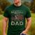 My Favorite Baseball Player Calls Me Dad Father's Day Men's Casual T-Shirt Forest