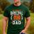 My Favorite Basketball Player Calls Me Dad Basketball Men's Casual T-Shirt Forest