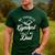 My Favorite Gymnast Calls Me Dad Mat Sports Gymnastics Men's Casual T-Shirt Forest
