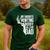 My Favorite Hunting Buddy Calls Me Dad Shirt Men Deer Hunter Men's Casual T-Shirt Forest