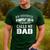 My Favorite Swimmer Calls Me Dad Vintage Swim Pool Men's Casual T-Shirt Forest