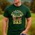 My Favorite Trumpet Player Calls Me Dad Father Vintage Men's Casual T-Shirt Forest