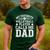 My Favorite Volleyball Player Calls Me Dad Shirt Fathers Day Men's Casual T-Shirt Forest