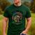 Fishing 4th July Full Time Dad Part Time Hooker On-Back Men's Casual T-Shirt Forest