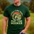 Fishing Dad Part Time Hooker Bass Fish Father Day Men's Casual T-Shirt Forest