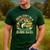 Fishing Father Day Tee Bruh Don't Be a Dumb Bass Dad Men's Casual T-Shirt Forest
