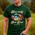 Fishing Father's Day Dad Fisherman Birthday Graphic Men's Casual T-Shirt Forest