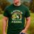 Fishing I'd Rather Be Fishing Bass Fish Dad Jokes Men's Casual T-Shirt Forest