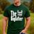 French Bulldog Dog Dad Dogfather Dogs Daddy Father Men's Casual T-Shirt Forest