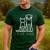 Fur Dad Pet Lover Cat Dog Dad Husband Fathers Day Wife Men's Casual T-Shirt Forest