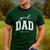 Girl Dad Est 2024 Dad Of Girls Father's Day Men's Casual T-Shirt Forest