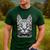 Glitch Weird Cat Kitten Optical Illusion Cat Mom Dad Men's Casual T-Shirt Forest Glitch Weird Cat Kitten Optical Illusion Cat Mom Dad Men's Casual T-Shirt Forest