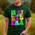 In My Glowing Dad Era Groovy Colorful Bright Men's Casual T-Shirt Forest