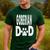 Goberian DAD Dog Owner Men Women Men's Casual T-Shirt Forest