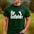 The GolfFather Golf Father God Father Dad Golfer Men's Casual T-Shirt Forest The GolfFather Golf Father God Father Dad Golfer Men's Casual T-Shirt Forest