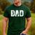 Golfing Dad Golf Lover Golfing Putter Golfer Men's Casual T-Shirt Forest