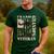 Grandpa Veteran Fathers Day Dad Veteran Camo American Flag Men's Casual T-Shirt Forest