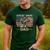 Great Dane Dad Dog Lovers American Flag 4th Of July Men's Casual T-Shirt Forest
