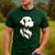 Great Pyrenees Pyr Minimalist Simple Dog Mom Dad Boys Girls Men's Casual T-Shirt Forest