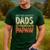 Only The Greatest Dads Get Promoted To Papaw Men's Casual T-Shirt Forest