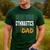 Gymnastics Dad For Gymnastic Father Parents Men's Casual T-Shirt Forest