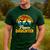 Gymnastics Mom Dad I'm Here To Watch My Flippin' Daughter Men's Casual T-Shirt Forest