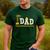 Happy Father's Day Construction For Son DAD Father's Day Men's Casual T-Shirt Forest
