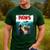Humorous Paws Parody Cat Mouse For Cat Lover Cat Mom Cat Dad Men's Casual T-Shirt Forest