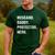 Husband Daddy Protector Hero For Dad Wife Small Men's Casual T-Shirt Forest
